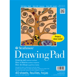 DRAWING PAD 9x12 inches STRATHMORE SMKIDS 27-109