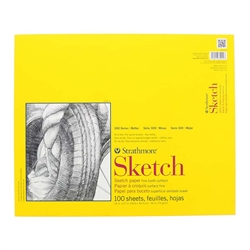 SKETCH PAD STRATHMORE 14x17 inches 100 sheets 50LB STRATHMORE 350-114