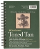 SKETCH PAD TONED TAN 5.5x 8.5 inches 50 sheets 80LB STRATHMORE 412-5