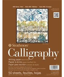 CALLIGRAPHY PAD STRATH 8.5X11 50SH 405-11