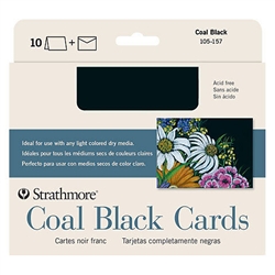 CARDS ART AGAIN BLACK CARDS 5X7 INCH 105-157