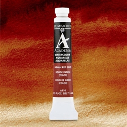 GRUMBACHER ACADEMY WATERCOLOR INDIAN RED HUE A110