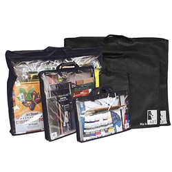 ZIPPERED BAG BLACK 10X14 AABAGKIT1014