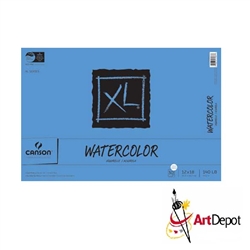 CANSON XL WATERCOLOR PAD 11x15 inches 30 Sheets 140LB-300gr COLD PRESS TAPE CN100510942