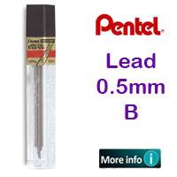 LEAD PENTEL 0.5mm - B REFILL 100-B