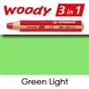 WATER SOLUBLE WAX PENCIL STABILO WOODY GREEN LIGHT SW880-570