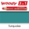 WATER SOLUBLE WAX PENCIL STABILO WOODY TURQUOISE SW880-470