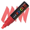 ACRYLIC MARKER POSCA PC-8K BROAD CHISEL FLUORESCENT RED PX107599000
