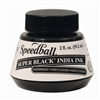 INK SPEEDBALL - SUPER BLACK INDIA INK 2OZ 003150