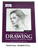 DRAWING PAD RICHESON 12x18 inches 30 sheets 75LB SPIRAL 100246