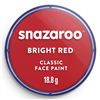 SNAZAROO FACE PAINT POT 18ml BRIGHT RED SN1118055