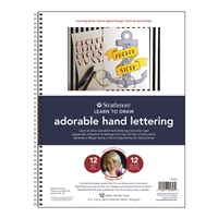 LEARNING SERIES HAND LETTERING PAD 9X12 ADORABLE 12SH SM25-653
