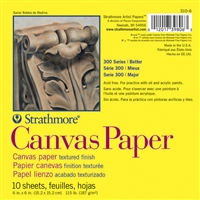 CANVAS PAPER PAD 300 6X6 Inches 10SH 310-6