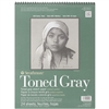 SKETCH PAD TONED GRAY 11x14 inches 24 sheets 80LB STRATHMORE 412-111