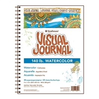 VISUAL JOURNAL - WATERCOLOR 9x12 INCH 140 lb.- 300 GMS COLD PRESS 460-59
