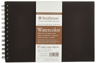 STRATHMORE WATERCOLOR HARDBOUND FIELD BOOK 10X7 INCHES 140LB  60 SHEETS 441-7