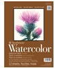 WATERCOLOR PAD STRATHMORE 5.5x8.5 INCH 12 SHEETS140LB-300Gr TAPE 298-103