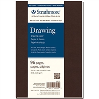 SOFTCOVER DRAWING PAD 7.75x9.75 inches 96 sheets 80LB STRATHMORE 482-7