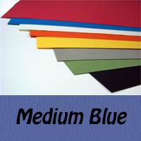 PAPER PASTEL STRATHMORE 19.5x 25.5 inches MEDIUM BLUE 528-7