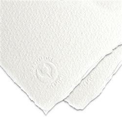 WATERCOLOR PAPER STRATHMORE GEMINI 500 SERIES 140LB-300gr 22x30 inches ROUGH-COTTON 594-1
