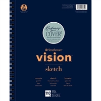 SKETCH PAD VISION 9x12 inches 110 sheets 50LB STRATHMORE 657-59