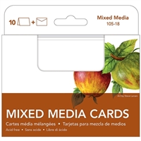 MIXED MEDIA CARDS STRATHMORE - 3.5 x 4.8 - 10PK SM105-18