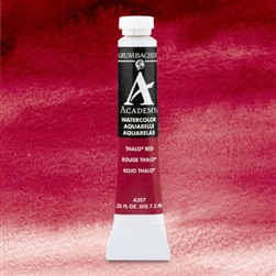 GRUMBACHER ACADEMY WATERCOLOR THALO RED A207