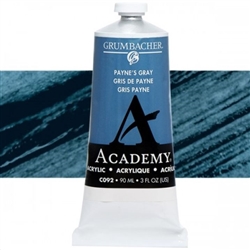 GRUMBACHER ACRYLIC PAYNES GRAY 90ML C092