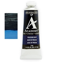 GRUMBACHER ACADEMY OIL PRUSSIAN BLUE 37ML T168