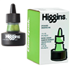 INK HIGGINS NON- WATERPROOF DYE BASED GREEN 1OZ 44111