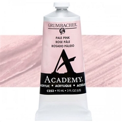 GRUMBACHER ACRYLIC PALE PINK 90ML C253