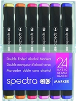 MARKER SET CHARTPAK SPECTRA ADD MARKER - BASIC COLOR 24/SET CHSBASIC24AD
