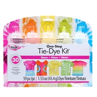 Tie-Dye Kit One-Step  - 5-Color Neon Kit - Fuchsia, Orange, Yellow, Lime & Turquoise - TL31673