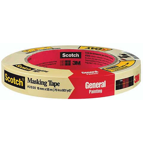 General Purpose 3 x 60 Yard Roll Masking Tape