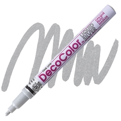 PAINT MARKER DECOCOLOR OIL FINE SILVER 200-S cod.0200SLV00-DISC