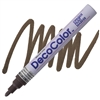 PAINT MARKER DECOCOLOR OIL BROAD DARK BROWN UC300S-18-DISC