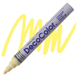 PAINT MARKER DECOCOLOR OIL BROAD 42 CREAM YELLOW-DISC