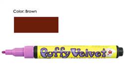 FABRIC MARKER PUFFY BROWN 1022-S 102200600