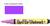 FABRIC MARKER PUFFY FL VIOLET 1022-S 102788