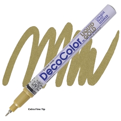 PAINT MARKER DECOCOLOR OIL EXTRA FINE GOLD 120-Scod. 120911-DISC