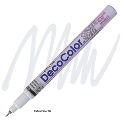 PAINT MARKER DECOCOLOR OIL EXTRA FINE WHITE UC130S-DISC