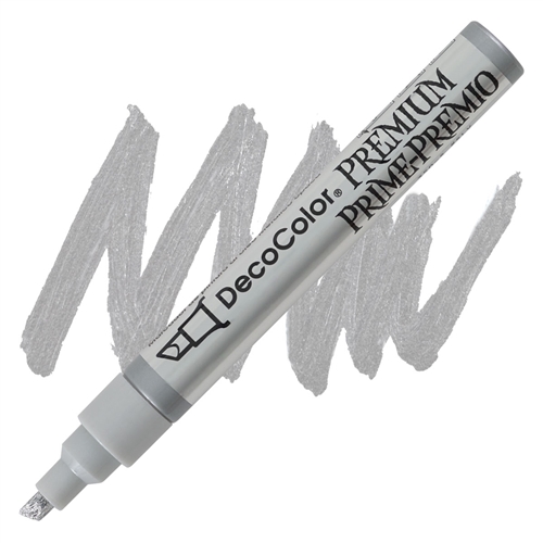 Paint Marker Chisel Tip Silver