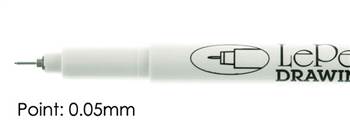 LEPEN RAPIDOGRAPH 0.05 BLACK- 4100-S 4100S005