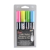 BISTRO CHALK MARKER SET 4PC FLOURESCENT COLORS - SET 480-4H BROAD TIP - 048004H