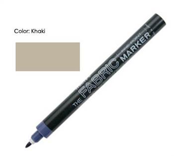 FABRIC MARKER FINE KHAKI 522-S 527703-DISC
