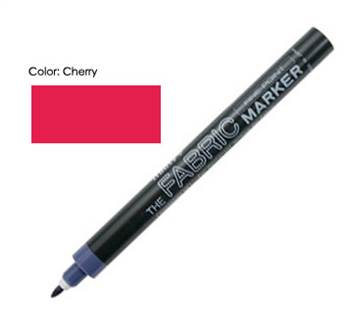 FABRIC MARKER FINE CHERRY 522-S 528809-DISC