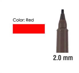 CALLIGRAPHY MARKER F RED 6000-S 600208-DISC
