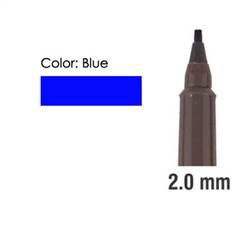 CALLIGRAPHY MARKER F BLUE 6000-S 600307