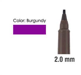 CALLIGRAPHY MARKER F BURGUNDY 6000-S 602806-DISC