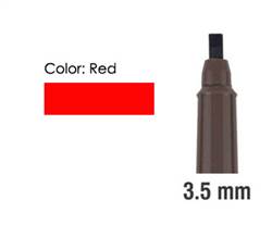 CALLIGRAPHY MARKER M RED 6000-S 604206